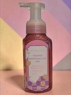 Bath & Body Works Toasted Marshmallow Pop Foaming Hand Soap - New